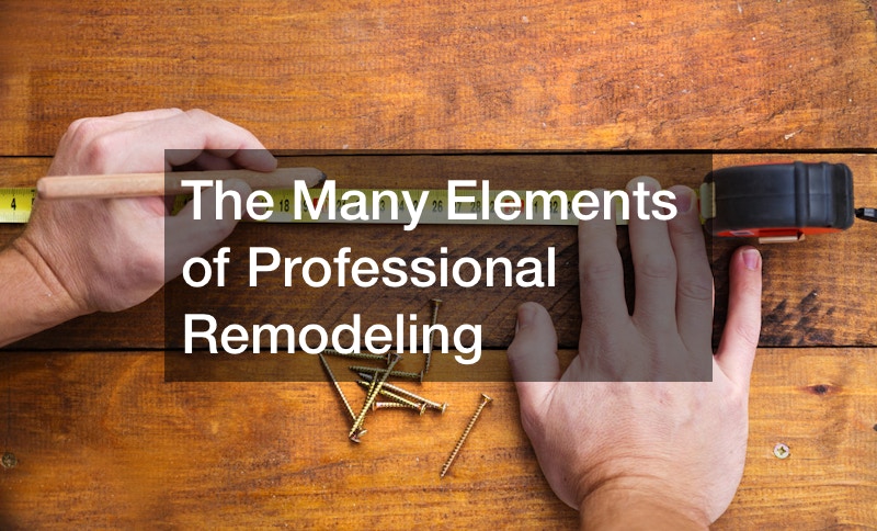 professional remodeling