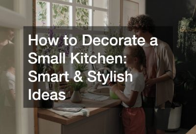 how to decorate a small kitchen